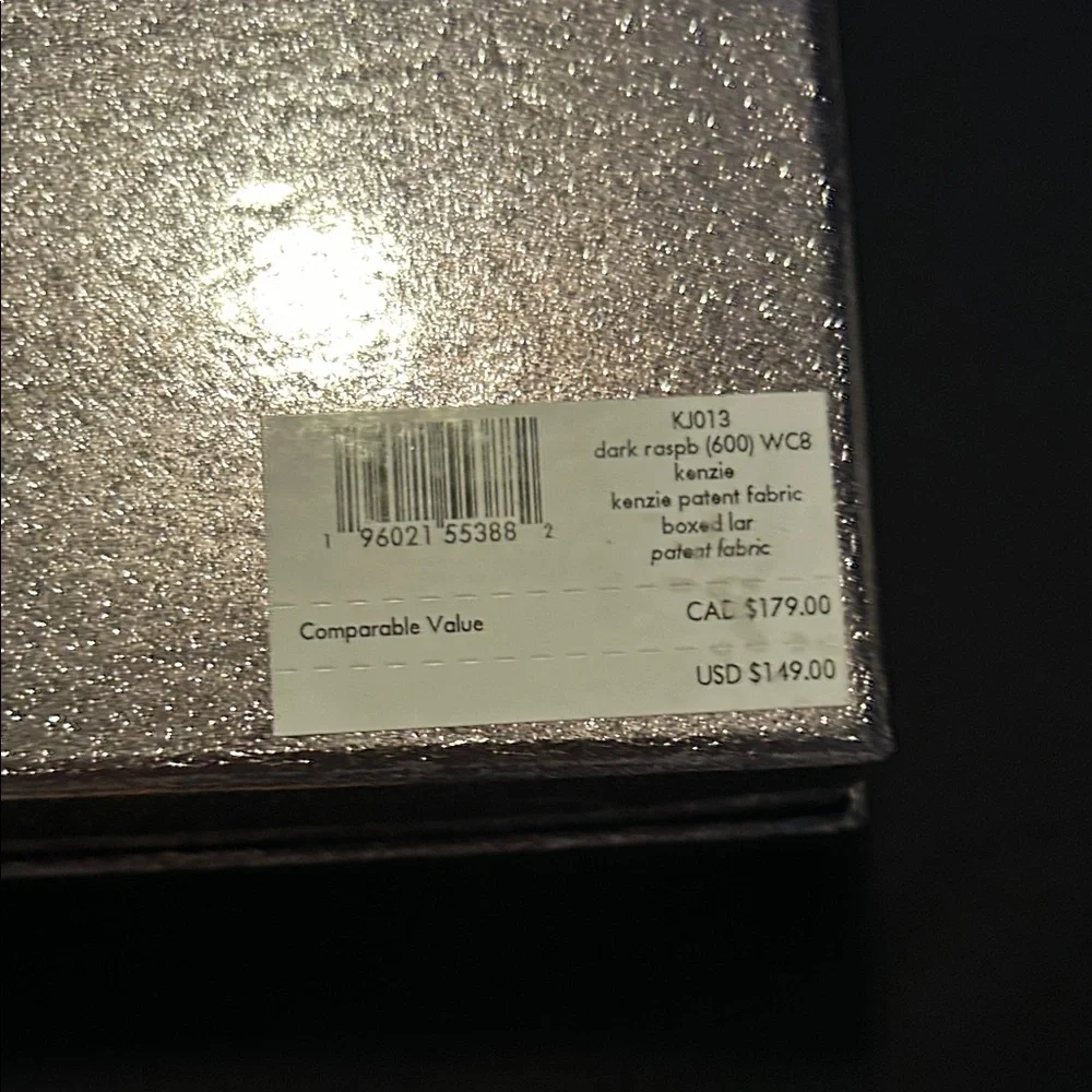 Kate Spade Seawater Green Kenzie Boxed Glitter Card Holder Wallet - Picture 14 of 15